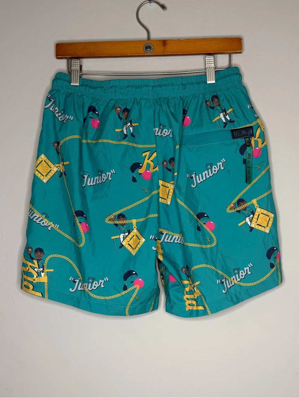 Baseballism junior “kid” Griffey Jr swim trunks shorts size medium